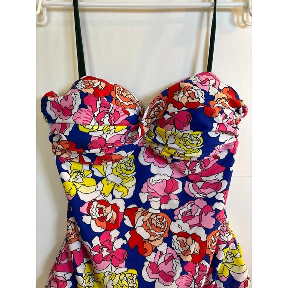 Floral One Piece Swimsuit (XXL) Diana Secrets - Picture 2 of 8